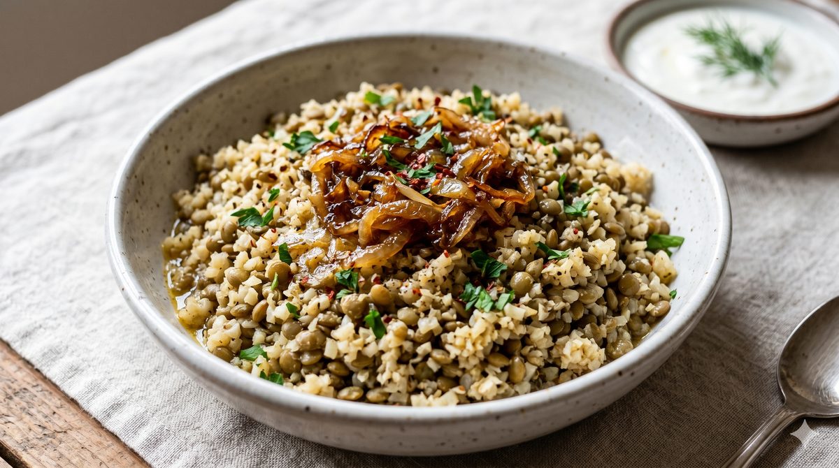 Lentil Pilaf