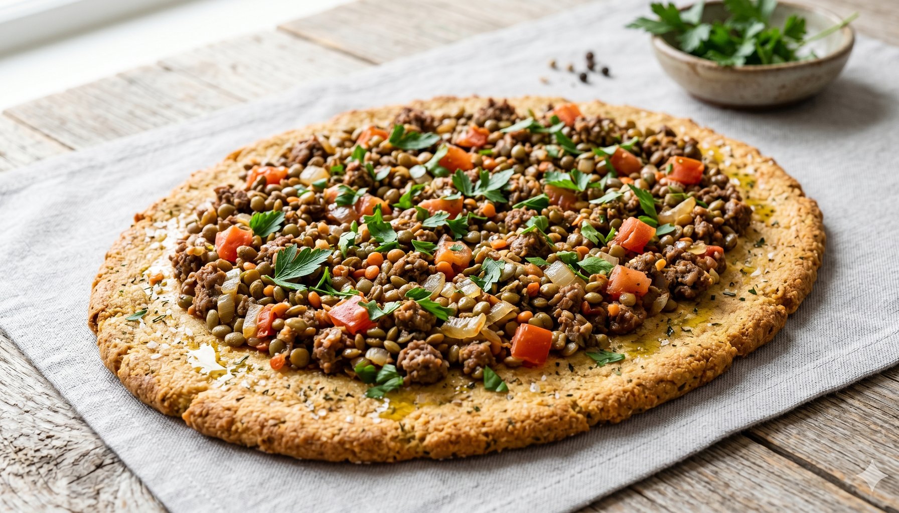 Lentil Flatbread
