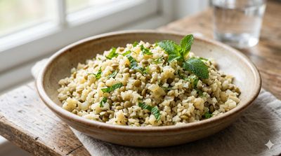 Cauliflower Rice with Lentils