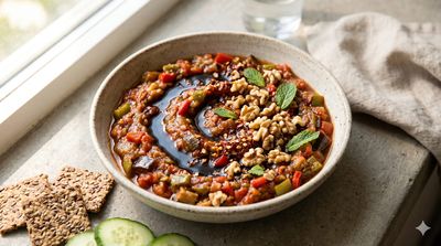 Spicy Eggplant Dip