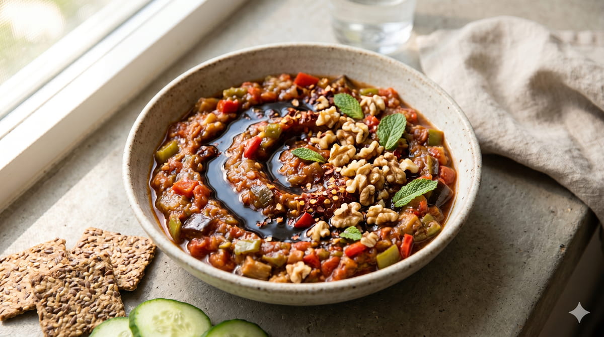 Spicy Eggplant Dip