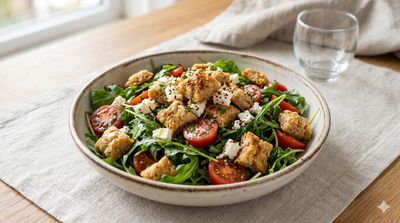 Cheese Pastry Salad