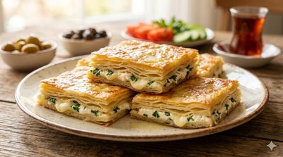 Layered Cheese Pastry