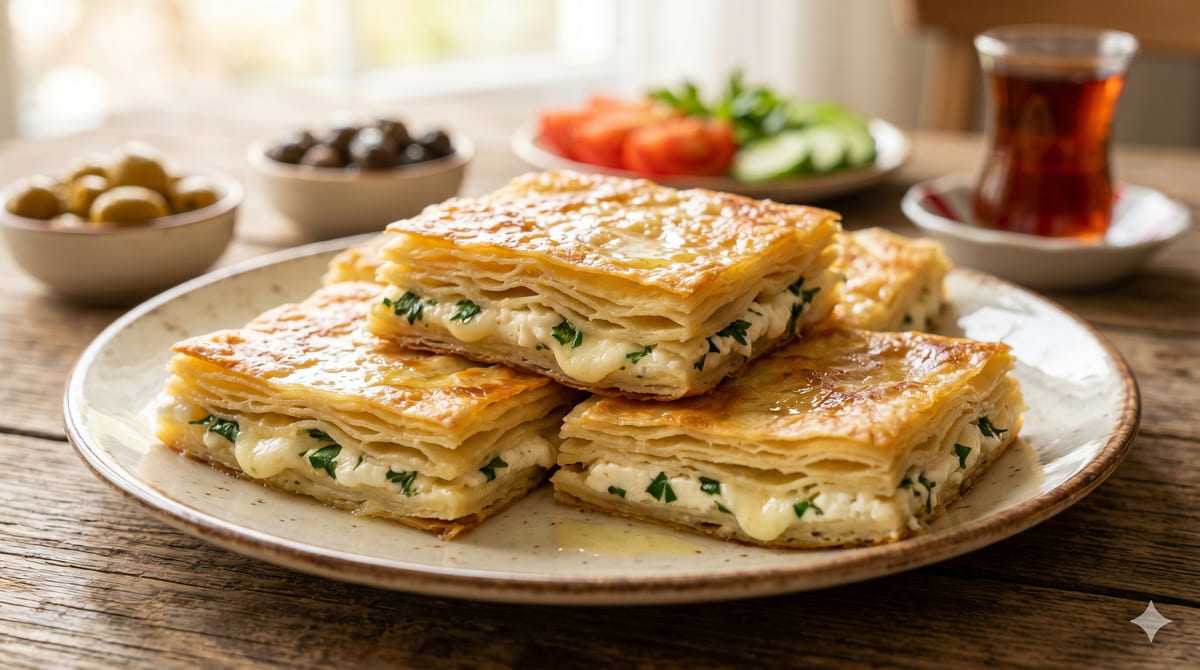 Layered Cheese Pastry
