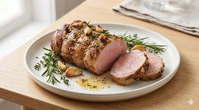 Roast Saddle of Lamb