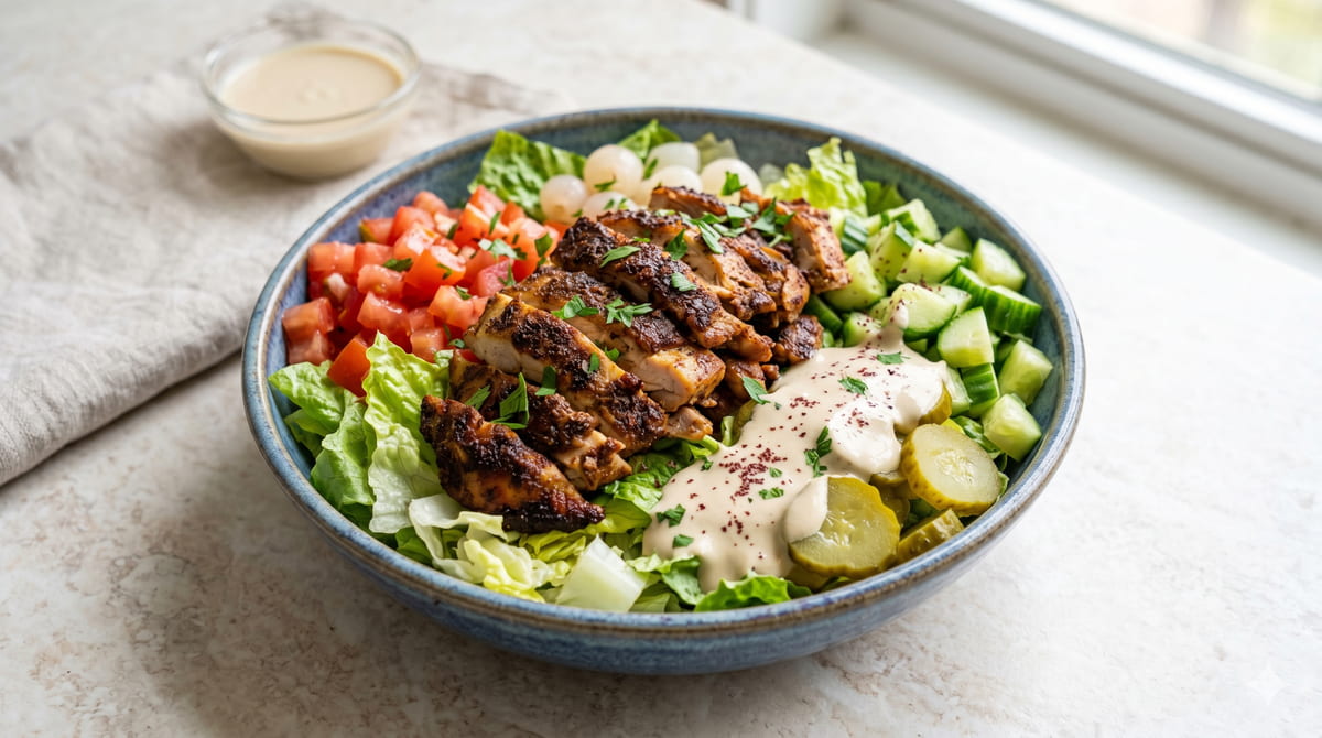 Shawarma Salad Bowl