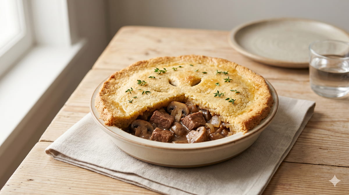Steak & Mushroom Pie
