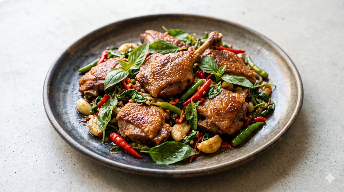 Thai Basil Duck