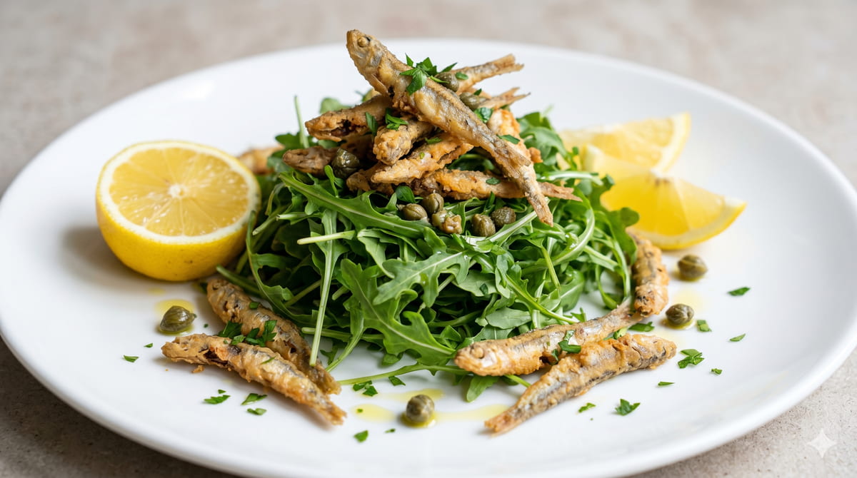 Whitebait Salad