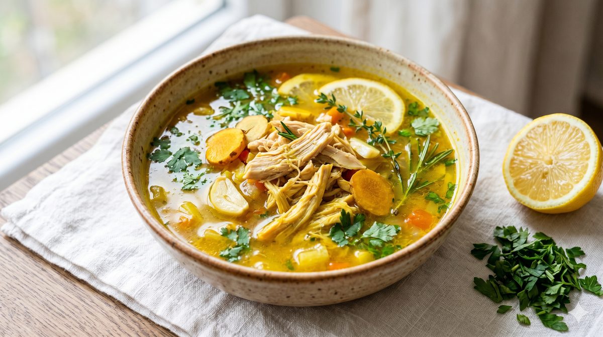 Turmeric Chicken Soup