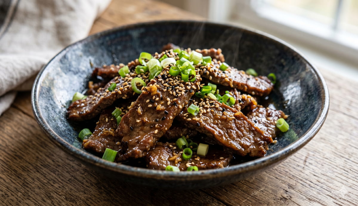 Ginger Sesame Beef