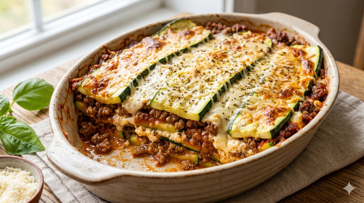 Keto Zucchini Lasagna